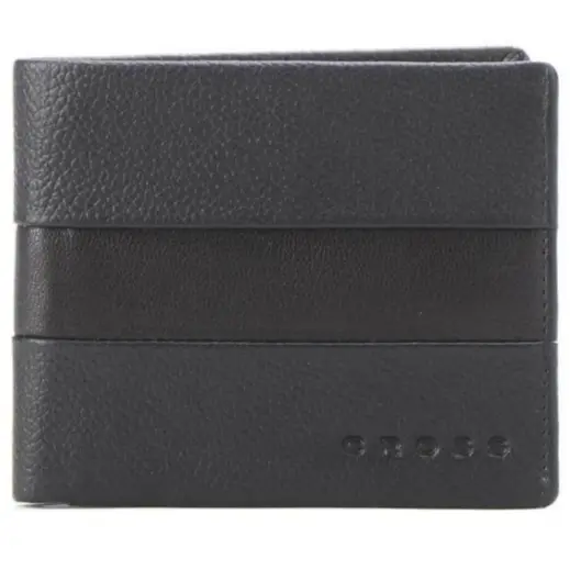 Cross Ely Slim Leather Wallet – 8 Card Front